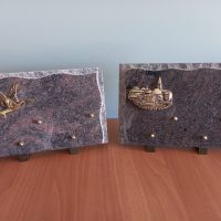 Plaque funéraire à Châtellereault